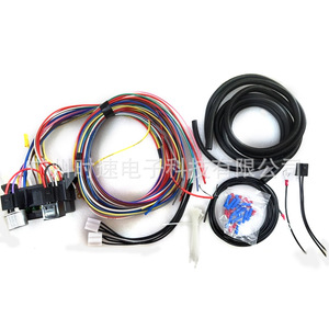 Faisceau de câblage pour voitures classiques, 12 voies, adaptateur universel Ez 12v, connecteur isolé en PVC pour Hot Rods et véhicules anciens - Product Image 1