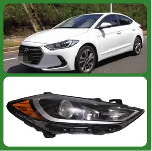 Auto PARTS Halogen Led Headlamp Led Headlights For CARS HYUNDAI ELANTRA 2016 USA