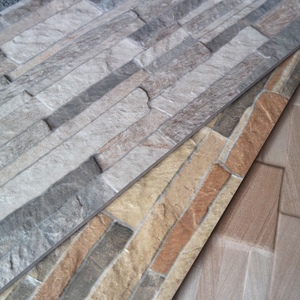 Hiện đại Mộc mạc biệt thự gạch đá 300x600 ban công sân TV văn hóa bên ngoài tường gạch firebrick ngoài trời cổ gạch gạch cho - Product Image 3