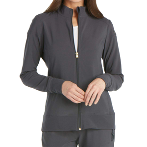 Blouse médicale pour femme sur mesure, broderie de logo, impression, tricot, coton mélangé écologique, durable, usage hospitalier, aiguille - Product Image 2