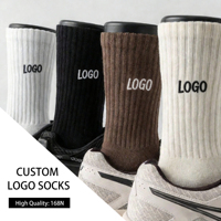 Chaussettes de sport athlétiques personnalisées de haute qualité, logo brodé, chaussettes personnalisées pour hommes