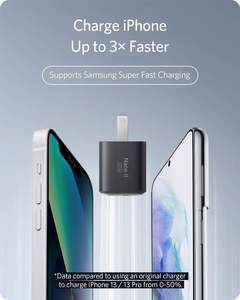 Anker ที่ชาร์จ711 (NANO II 30W) ที่ชาร์จเร็ว USB-C กะทัดรัดเป็นพิเศษสำหรับโทรศัพท์แท็บเล็ตและ MacBook Air - Product Image 5
