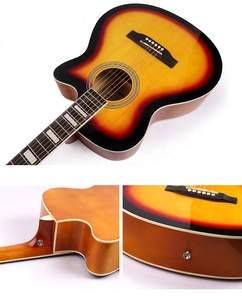 <span class=keywords><strong>Chitarra</strong></span> acustica Folk da 40 pollici all'ingrosso in fabbrica <span class=keywords><strong>e</strong></span> <span class=keywords><strong>chitarra</strong></span> pratica per principianti <span class=keywords><strong>chitarra</strong></span> acustica a 6 corde - Product Image 4