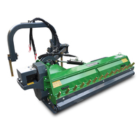 Broyeur à fléaux hydraulique pour tracteur AGHKC certifié CE, robuste, pour la coupe de l'herbe agricole