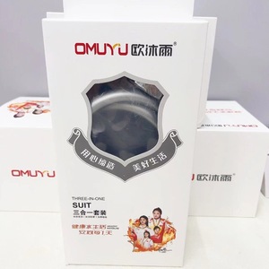 Cabezal de Ducha Omuyu Redondo con 3 Velocidades Ajustables, Chorro Potenciado, Masaje, Lluvia, Set de Baño - Product Image 2