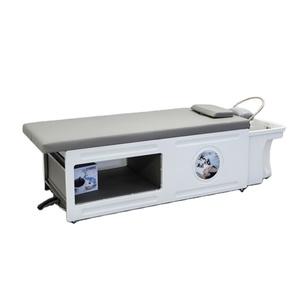 KISEN High <b>End</b> Barbershop Thai Style Electric Shampoo <b>Bed</b> with Water Circulation Storage Portable Head Therapy SPA Shampoo <b>Bed</b> - Product Image 1