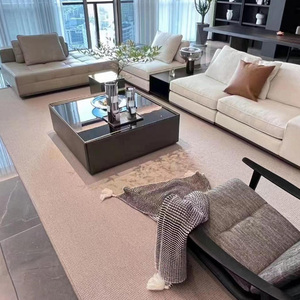 Tapis en laine et polyester minimaliste, économique et <span class=keywords><strong>de</strong></span> qualité supérieure, résistant aux taches, facile d'entretien, pour salon et chambre à coucher - Product Image 2