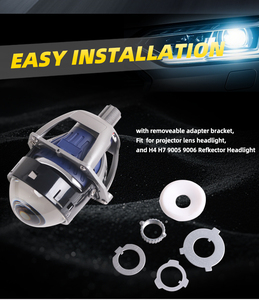 Sanvi AF02 <span class=keywords><strong>Afs</strong></span> Car Headlight Retrofit Kit Bulb Bi-led Proyector Lens para Universal Car Fit para proyector lente faro - Product Image 3