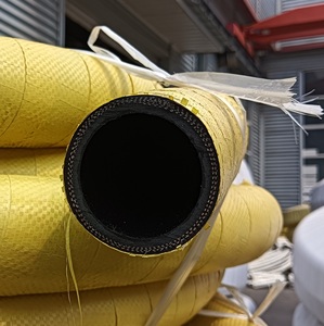 Service de découpe personnalisable <span class=keywords><strong>Tuyau</strong></span> en caoutchouc noir renforcé flexible à grand diamètre haute résistance à la traction, pression nominale 10-20 bars - Product Image 5