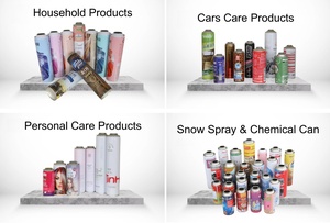 Tùy chỉnh kích thước xách tay nhôm Aerosol phun có thể rỗng phun chai với Bơm phun sương phun vật liệu kim loại - Product Image 6