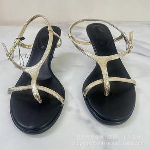 2026 New Style Women's Round-Toe <b>High</b> Heel Sandals - Fashionable, Trendy, Sexy Outdoor <b>High</b>-<b>Top</b> Rubber-soled Women's Sandals - Product Image 4