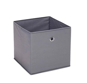 Boîte de rangement carrée robuste en tissu, panier, étagère, tiroir, design pliable, capacité 20-35L, léger pour - Product Image 1