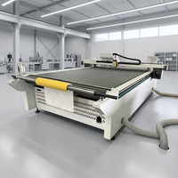 Máquina de Corte Oscilante de Cama Fija para Papel Corrugado y Cartón, Fabricante Automático de Cajas de Embalaje, Cortadora Digital