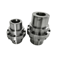 Accouplement à dents courbées trempées profondément, en acier forgé intégral, anti-abrasion, pour une utilisation prolongée en imprimerie
