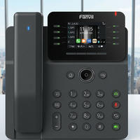 Combiné sans fil Fanvil V62 PRO, téléphone IP Gigabit, écran couleur 2,8 pouces, 21 touches DSS, conférence 6 voies, PoE VoIP SIP, 12 lignes SIP