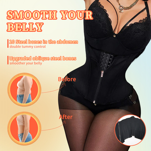 Shapers Waist Trainer pour femmes, gaine amincissante pour le corps, contrôle du ventre, gaine de sport, corset de sport, post-partum - Product Image 6