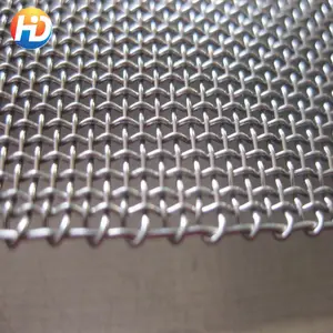 Electro Galvanized Square Wire Mesh 1mm Wire Diameter Stainless Steel Square Wire Mesh