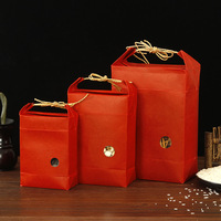 Sac en papier kraft sec et biodégradables avec fenêtre, pochette en papier kraft pour aliments