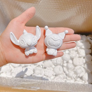 Personalizado Alta Resistência Crianças Modelo De Gesso Brinquedos Handmade Diy Pintado Boneca De Gesso Pintura Coloring Graffiti Gesso Artesanato boneca - Product Image 4