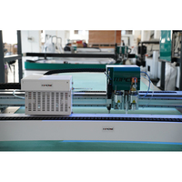 Tela perforada con aguja de poliéster de fieltro TC, hoja de fieltro de tela CNC, mesa de máquina de plotter de corte Digital vibratorio con CE ISO