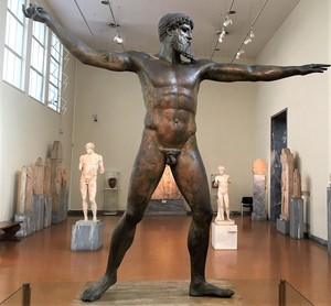 Escultura de Metal de Bronce Fundido a Medida, Figura Deportiva de la Antigua Grecia, Estatua para Decoración de Jardín - Product Image 4