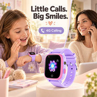 Montre connectée GPS SOS pour enfant, étanche, anti-perte, 4G, écran tactile HD, caméra, pour la sécurité des enfants et la communication quotidienne.