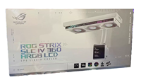 Nuevo Enfriador Líquido AIO para CPU ROG Strix SLC IV 360 ARGB LCD Edición Blanca 2026 con Pantalla LCD IPS de 5.08 Pulgadas y Tubo Corto de 250 mm para PC