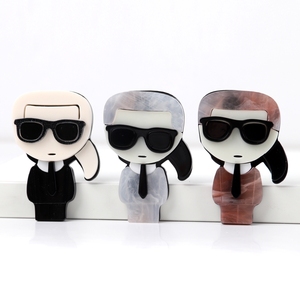 <span class=keywords><strong>Broche</strong></span> personnalisée Hot Star Jewelry pour homme, <span class=keywords><strong>broche</strong></span> de corsage en acrylique soignée, idéale pour lunettes de soleil, cravate, <span class=keywords><strong>cheveux</strong></span> longs, costume, pour fêtes et mariages - Product Image 2