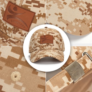 Gorra de béisbol de algodón ajustable clásica para hombres y mujeres, gorra de senderismo para deportes al aire libre con diseño de camuflaje, imagen de marca icónica - Product Image 3