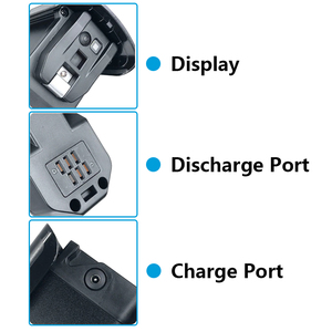 Batterie intégrée rechargeable Li-ion 36V 48V 14Ah 16Ah 17,5 Ah pour Bikkel IBee Stenza Maxtron Trekking SUV DYU FF500 Akku - Product Image 3