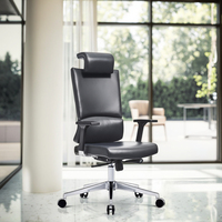 Nouveau modèle de fauteuil de direction de luxe, directeur, patron, chaise de bureau réglable en cuir, chaise de bureau en cuir, mobilier de bureau