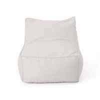 Bestbewertetes Bodensofa Flauschiges Sofa Weißes Relaxsofa für Studierzimmer und Balkon