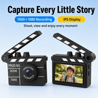 Cámara Mini Estilo Clapper Board C9 de Venta al Por Mayor Directa de Fábrica con HD 1080P y Filtros Creativos para Niños, Regalo Temático de Fotografía