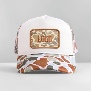 <span class=keywords><strong>Gorras</strong></span> Trucker de Malla con Parche Bordado de Logotipo Personalizado al por Mayor, <span class=keywords><strong>Gorras</strong></span> de 5 Paneles de Espuma Camuflada de Alta Calidad para <span class=keywords><strong>Hombre</strong></span> - Product Image 3