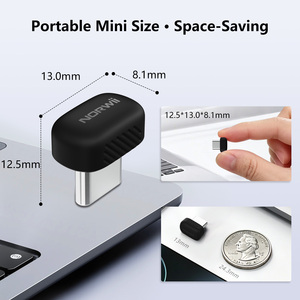 Mini-agitateur de <span class=keywords><strong>souris</strong></span> portable USB-C, sans pilote, Plug and Play, pour maintenir l'ordinateur actif - Product Image 2