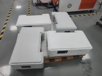 Système de stockage d'énergie solaire domestique Longkun LiFePO4 20 kWh, batterie 51,2 V 400 Ah, montage mural, hybride, IP66