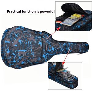 Custom 36 39 41 Inch Folk Guitar Bag Wood Guitar Backpack Nylon Eva for Classical <b>Electronic</b> <b>Organ</b> Bag - Product Image 4