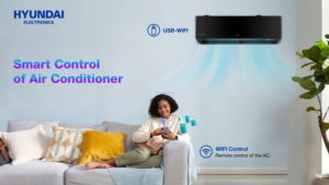 Nouveau climatiseur mural split à fréquence fixe intelligent WiFi R410A 7000 Btu, classe d'efficacité énergétique, chauffage et refroidissement - Product Image 2