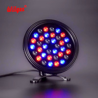 Lumière sous-marine LED 36W IP68 étanche pour piscine, jardin, fontaine, lumière RGB, lampe submersible portable 24V, 5 ans de garantie