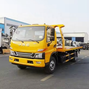 Camión de Remolque Económico JA C Forland de 3 Toneladas con Plataforma Deslizante, Grúa Hidráulica de Rescate en Carretera - Product Image 2