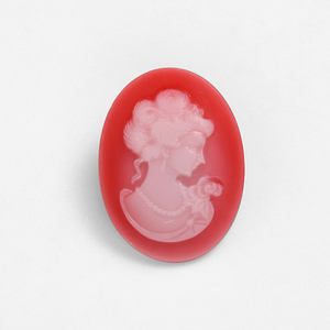 30 Mét X 40 Mét Oval Flatback Nhựa Cứu Trợ Beauty Head Cameo Cabochon Charm, Phù Hợp Với Cơ Sở Khay Cài Đặt Bezel,DIY Phụ Kiện Trang Sức Làm - Product Image 6