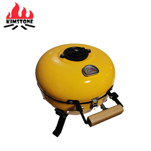 Mini Kamado 12 Pollici, Griglia Portatile Facile da Trasportare, per Campeggio, Pesca, Casa e Giardino, <span class=keywords><strong>BBQ</strong></span> in Acciaio Smaltato e <span class=keywords><strong>Ghisa</strong></span>, per 2-3 Persone - Product Image 6