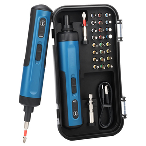 Tournevis électrique rechargeable, <span class=keywords><strong>perceuse</strong></span> multifonctionnelle domestique au lithium, ensemble d'outils de tournevis, petit modèle - Product Image 1