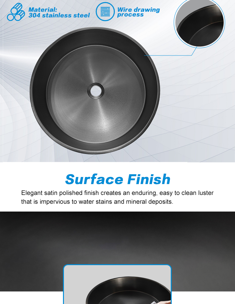 China Manufacturer Counter Top Simple Style Bathroom Sink Hotel Wash Basin