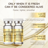 Essence de peptides apaisante et réparatrice pour les rougeurs et les sensibilités cutanées, poudre lyophilisée