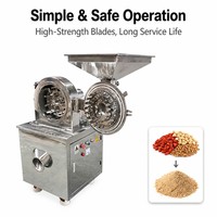 Kruidenpoeder maalmachine universele pulverisator industriële molen voor kurkuma chili kaneel suiker specerijen