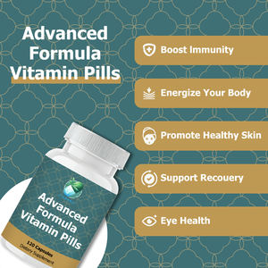 Pilules de vitamines à formule avancée OEM ODM, multivitamines pour le soutien immunitaire, l'énergie, la santé de la peau, des yeux et de la digestion - Product Image 6