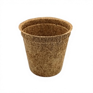 Pot suspendu en fibre de coco MOST WANTED, minimaliste, biodégradable, écologique, respirant, contrôle de l'humidité, drainage - Product Image 1