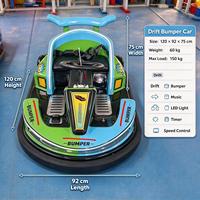 Voiture tamponneuse à batterie pour drift, modèle commercial, moteur brushless 24V à réponse rapide pour enfants