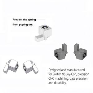 Pièces de rechange pour la réparation des clips de verrouillage filaires OLED et des poignées gauche et droite pour Joy-Con - Product Image 3